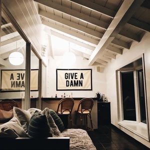 Oxford Pennant Give A Damn Banner